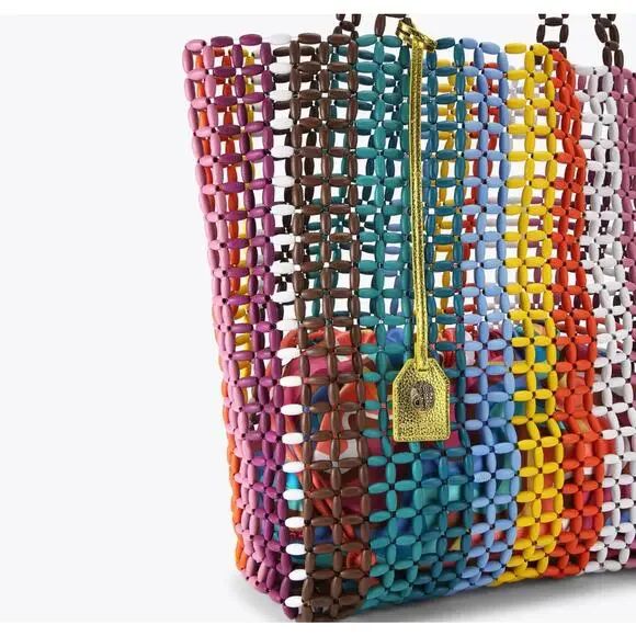 Kurt Geiger London Beaded Kensington Shopper NWT - Picture 5 of 5